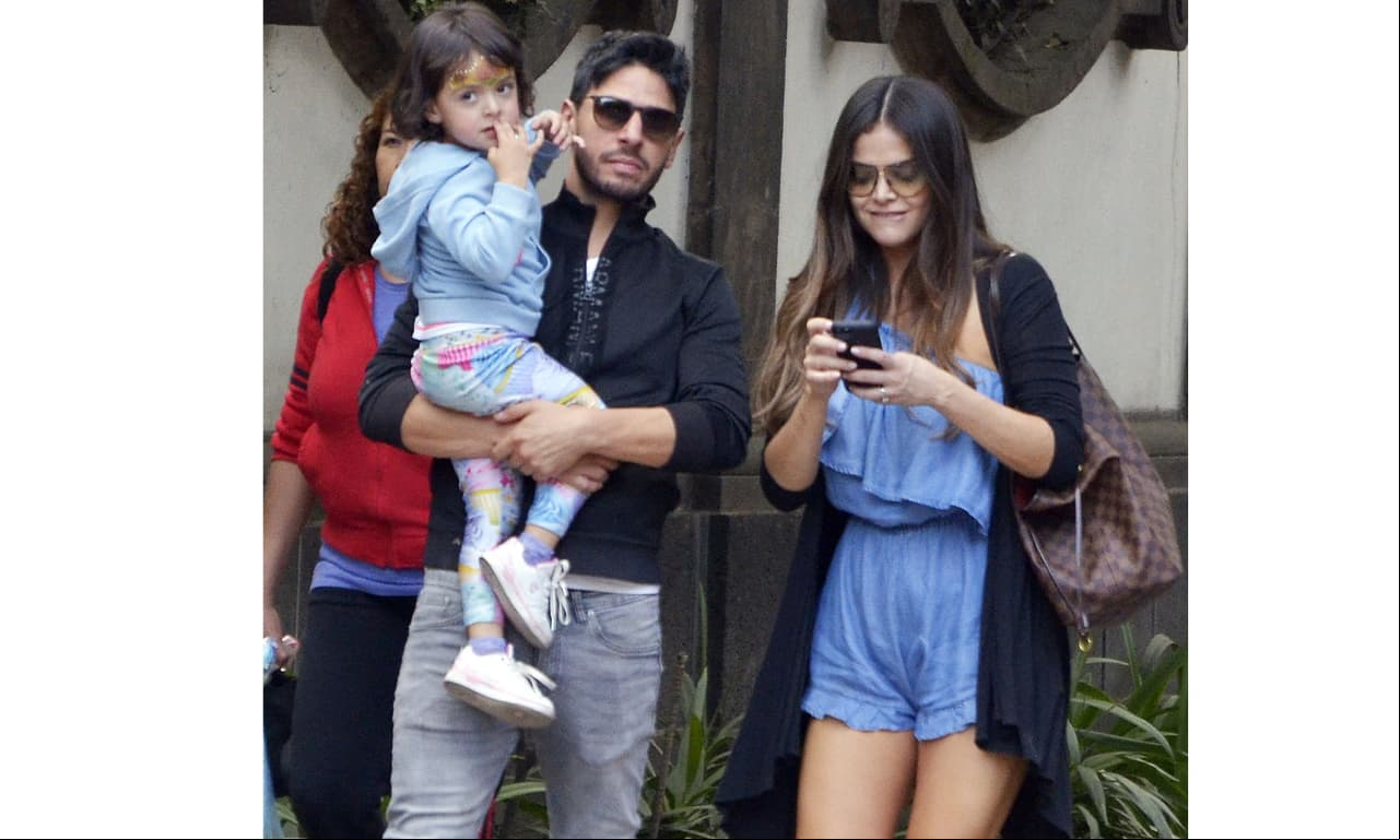 Marisol González pasea con su familia en la CDMX