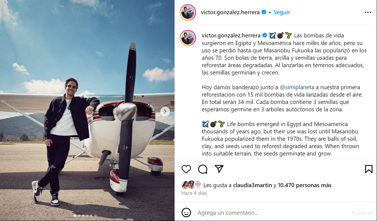 Él es Víctor González Herrera, presunto nuevo novio de Irina Baeva