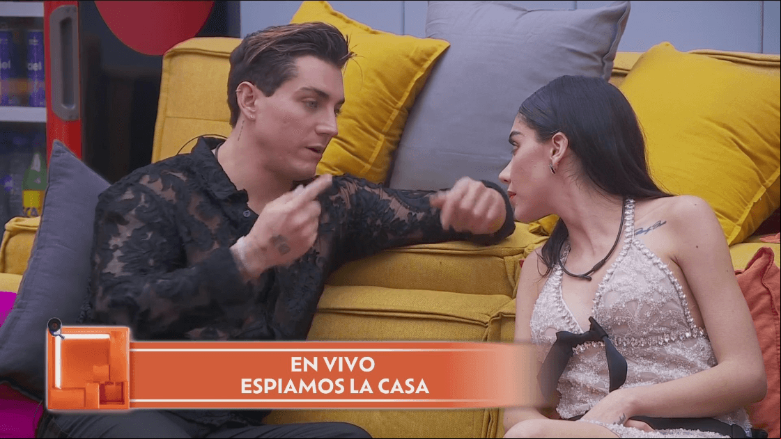 Agustín le explica a Karime lo que quiso hacer en la nominación