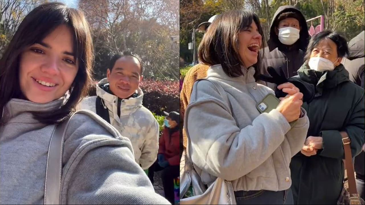 Chica muestra cómo son los parques para buscar pareja en China: ¿encontró el amor?
