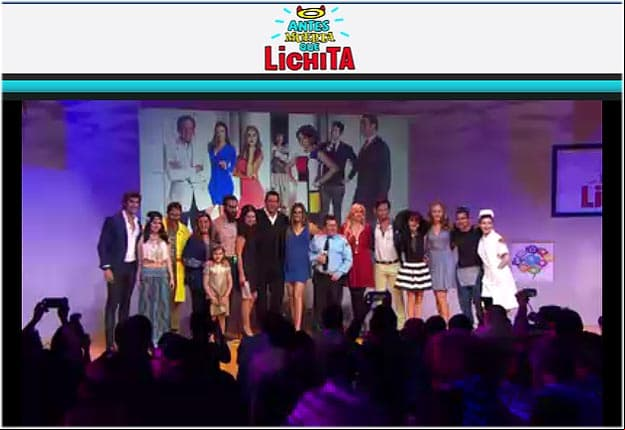 ¡Sorpresas en la presentación del sitio oficial de Antes muerta que Lichita!