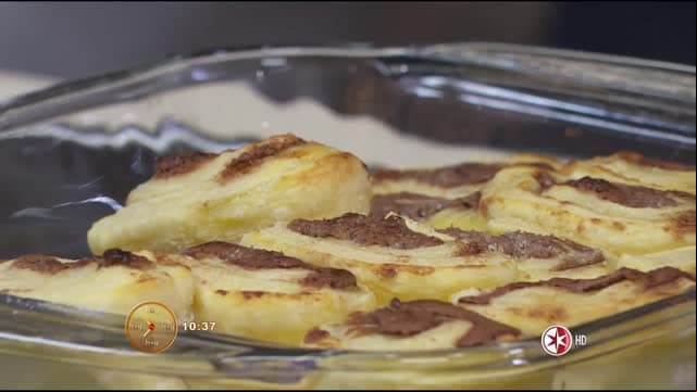 Receta: Roles de crema de avellana