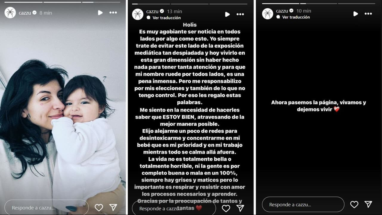 Cazzu rompe el silencio tras confirmación de noviazgo entre Nodal y Ángela Aguilar.