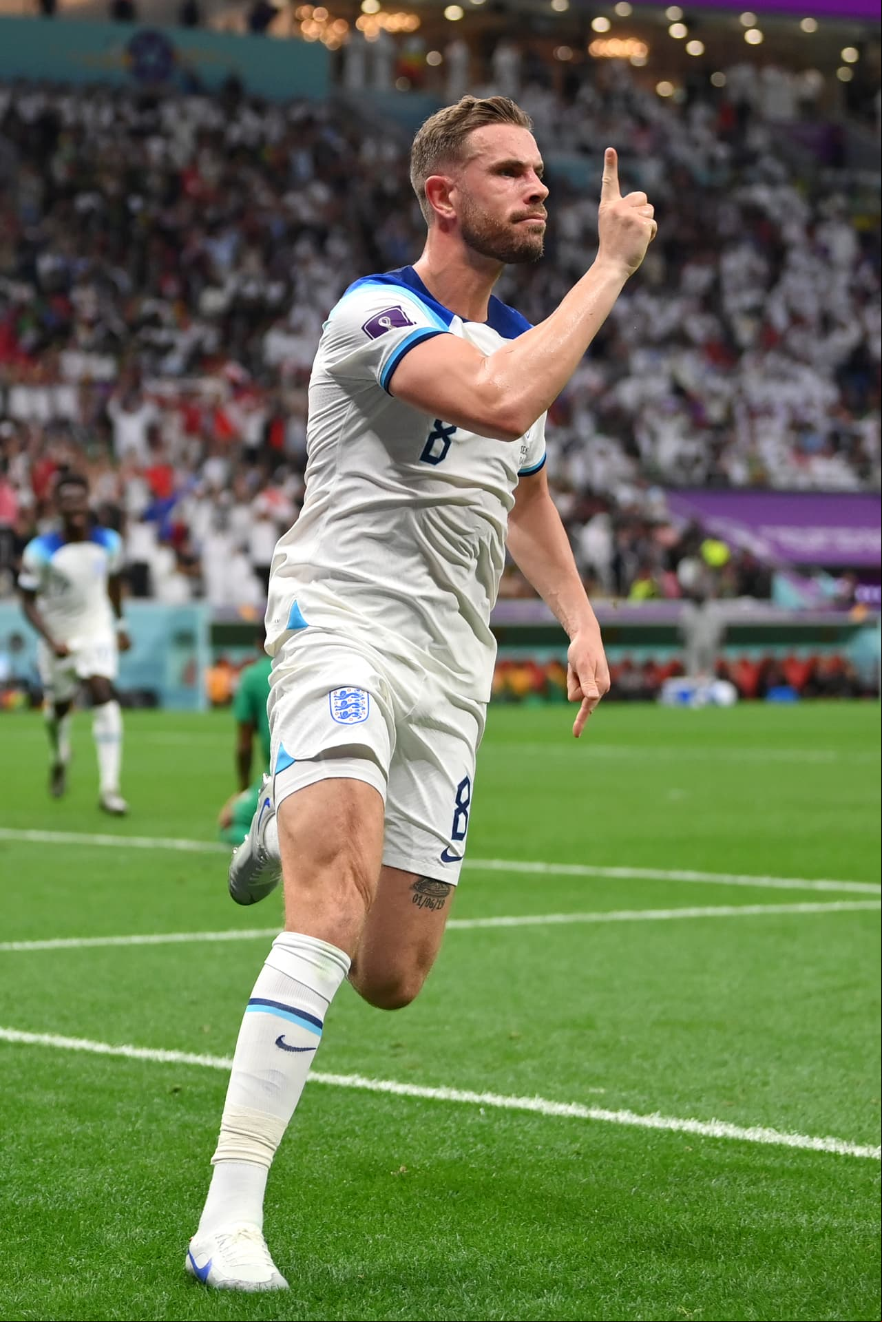 Jordan Henderson, el primero en marcar.