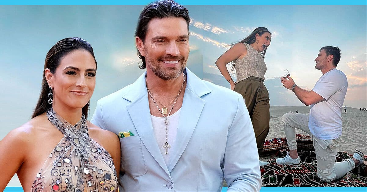 Julián Gil y Valeria Marín: Así le entregó el anillo de compromiso