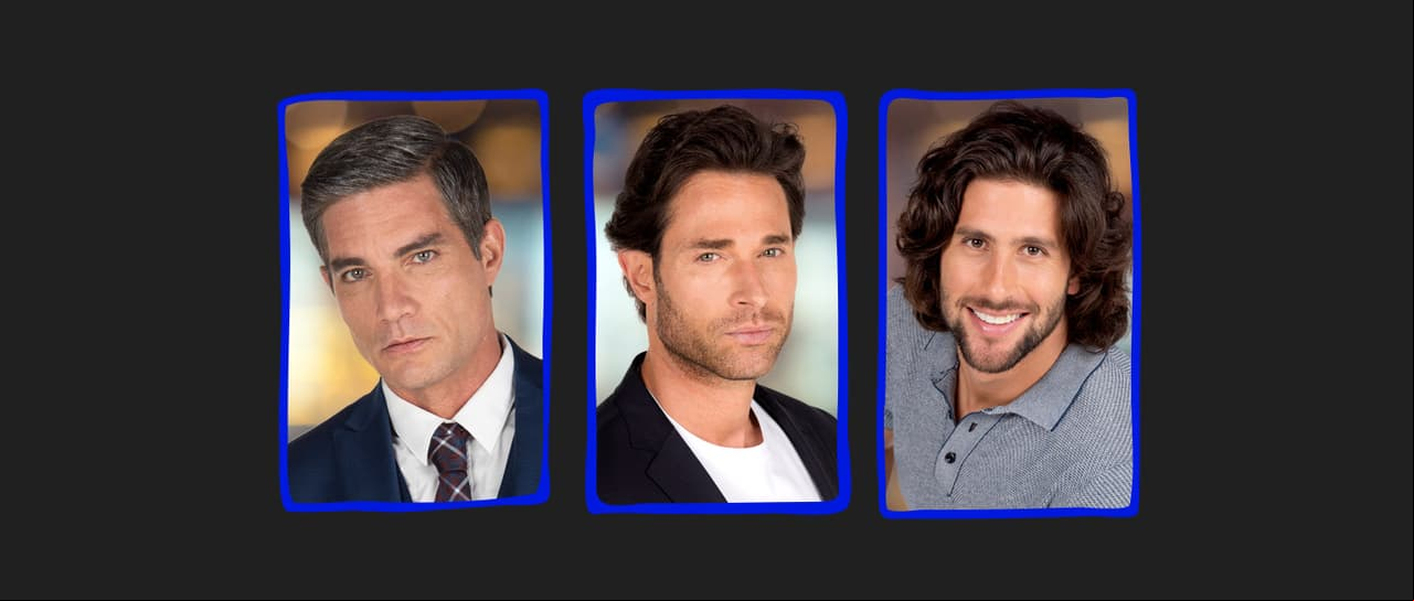 Los ricos también lloran: Vota por tu galán favorito de la telenovela