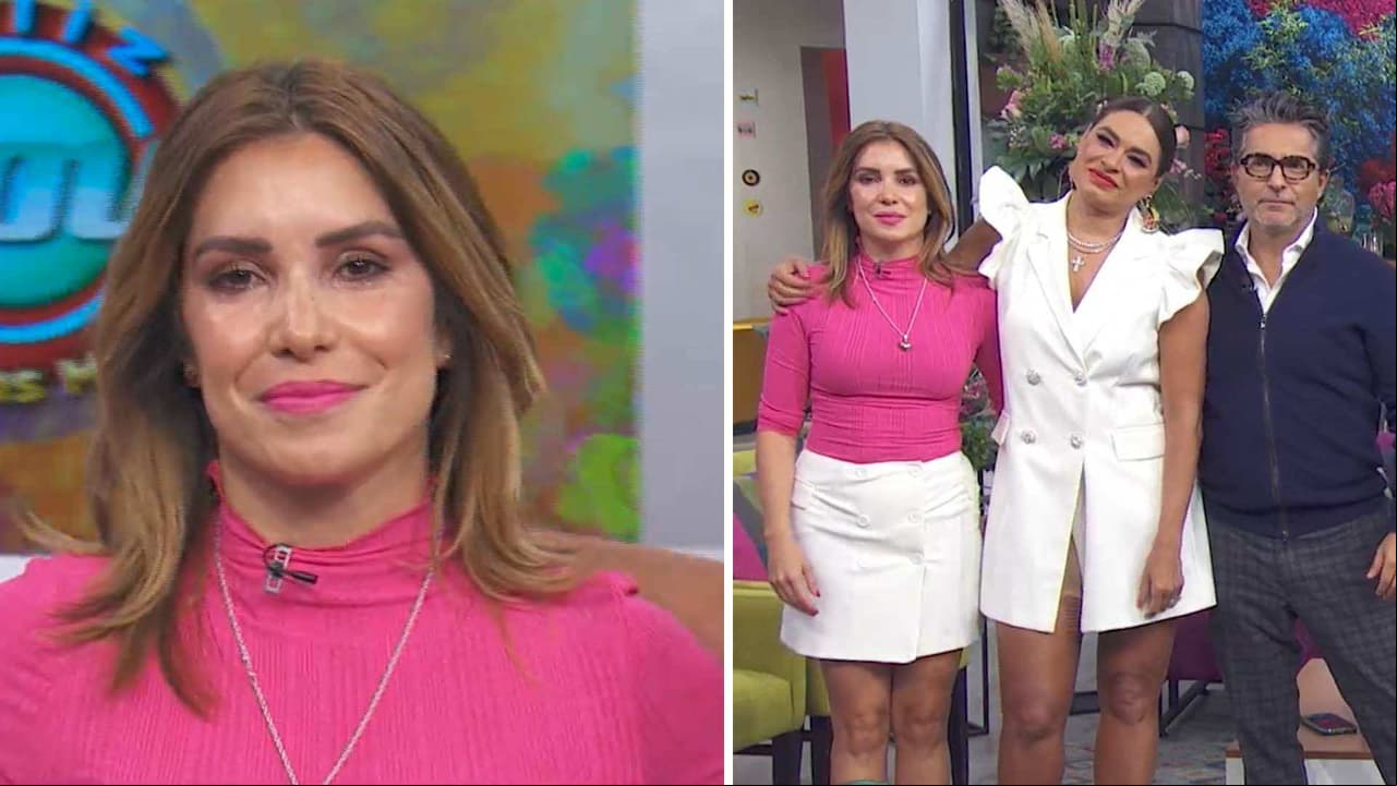 Andrea Escalona casi rompe en llanto por Magda Rodríguez y así la consuela Galilea Montijo