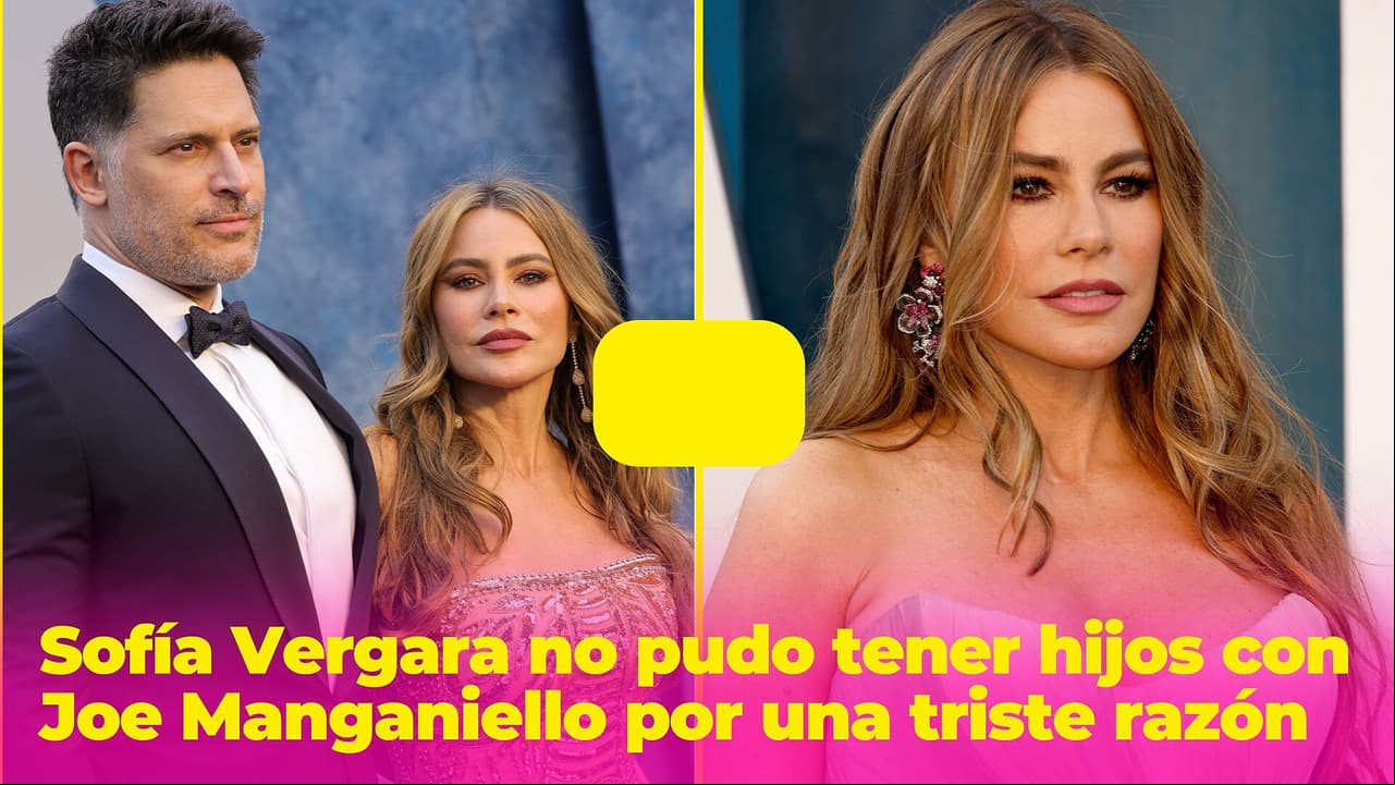Sofía Vergara no pudo tener hijos con Joe Manganiello por una polémica y desgarradora razón