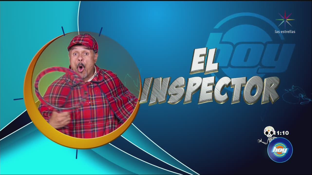 Inspector visitando colonias sin agua
