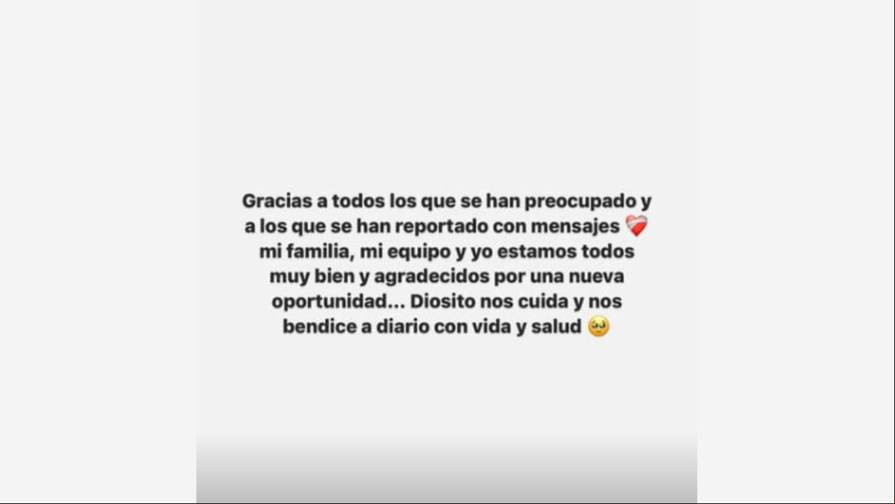 Karol G agradeció las muestras de cariño tras el incidente aéreo que vivió