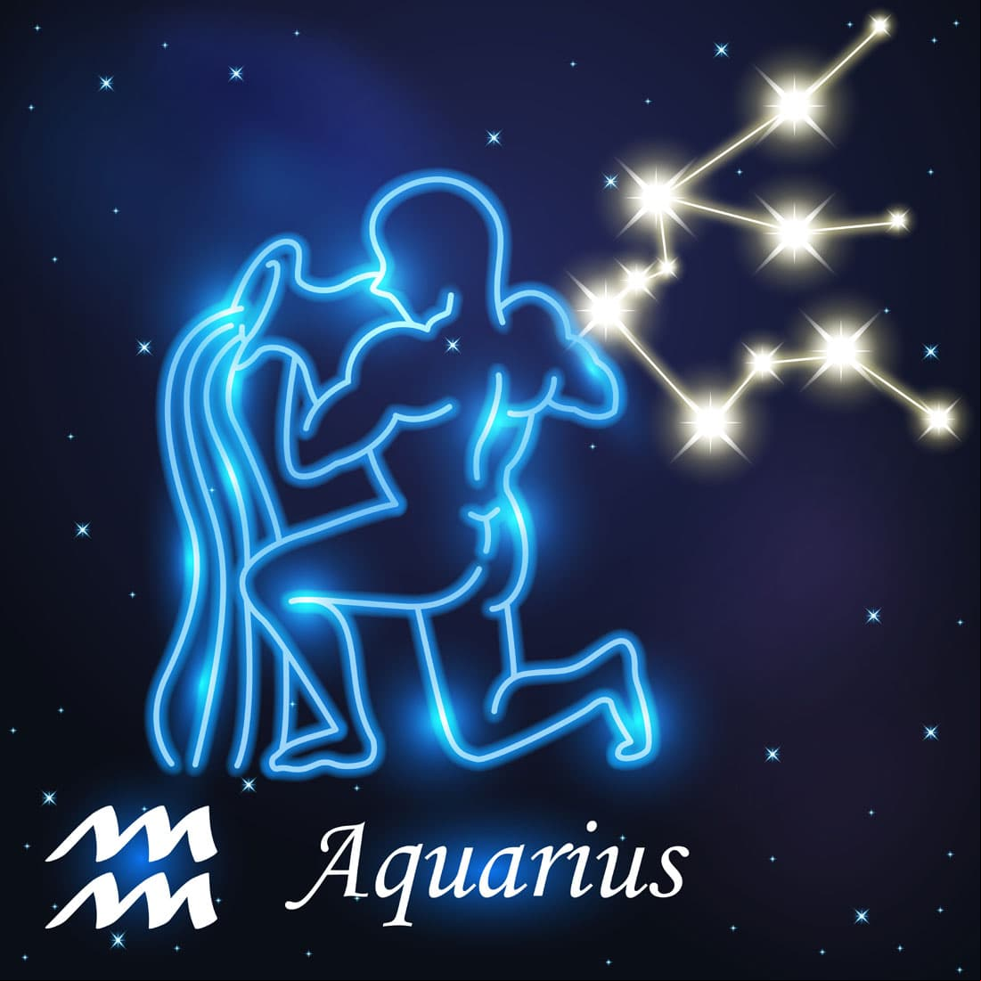 Acuario. Tus números mágicos son 15 y 66 y tu color es el azul fuerte.