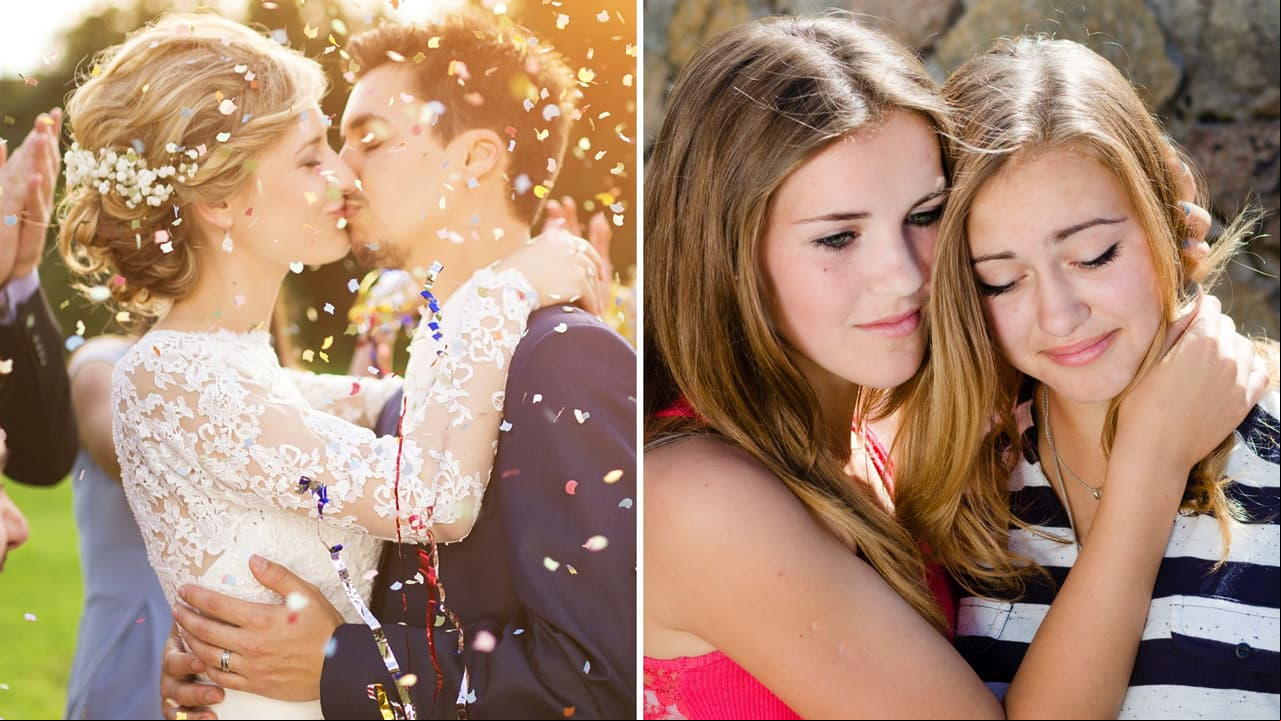 Mujer descubre que solo fue invitada a la misa de una boda, pero no a la fiesta