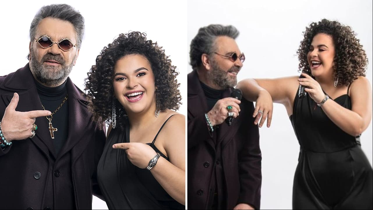 Manuel Mijares y Lucerito lucen un gran parecido entre sí.