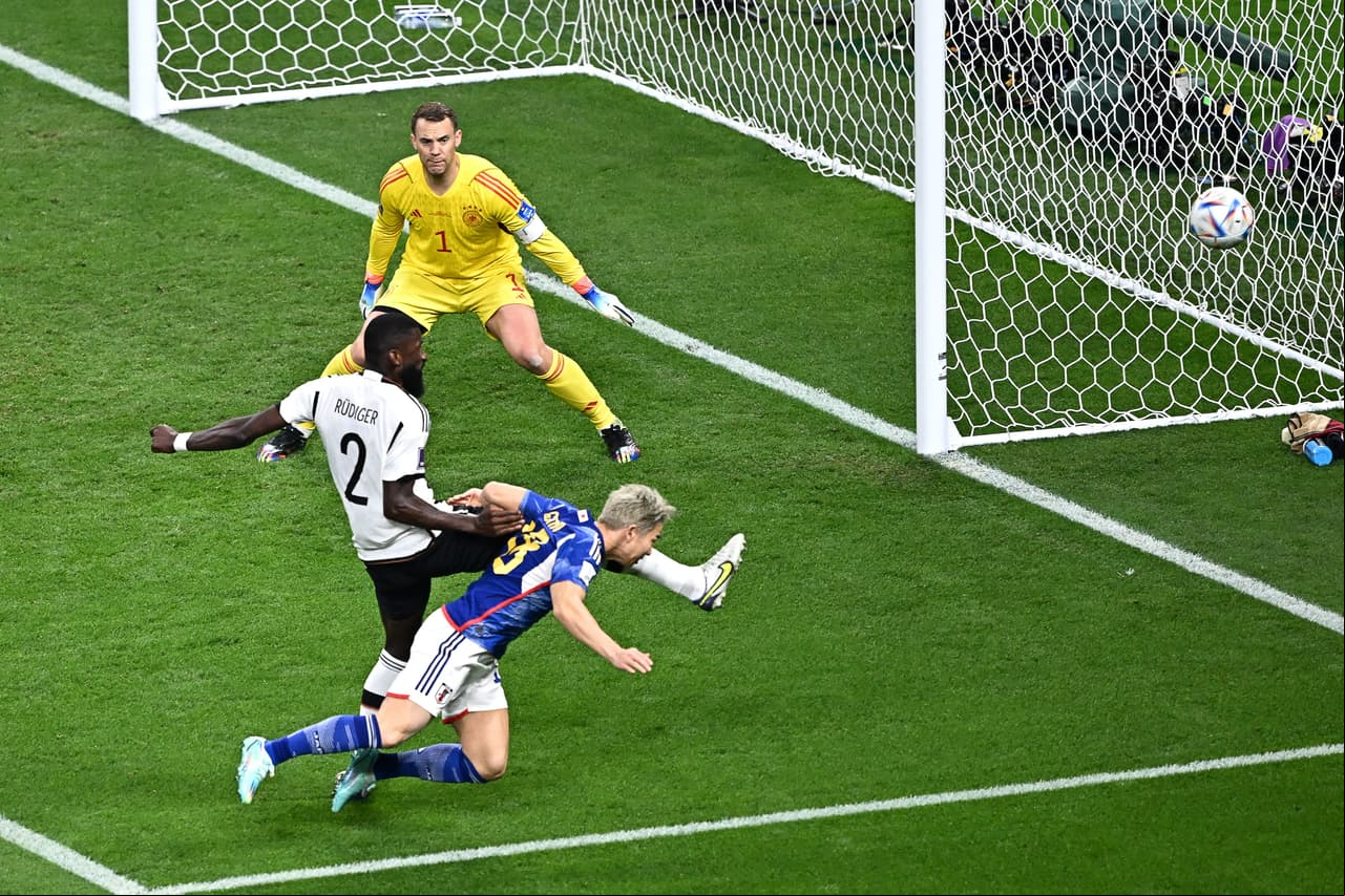 Japón logró llevarse la victoria ante Alemania en un partido que empezaron perdiendo.