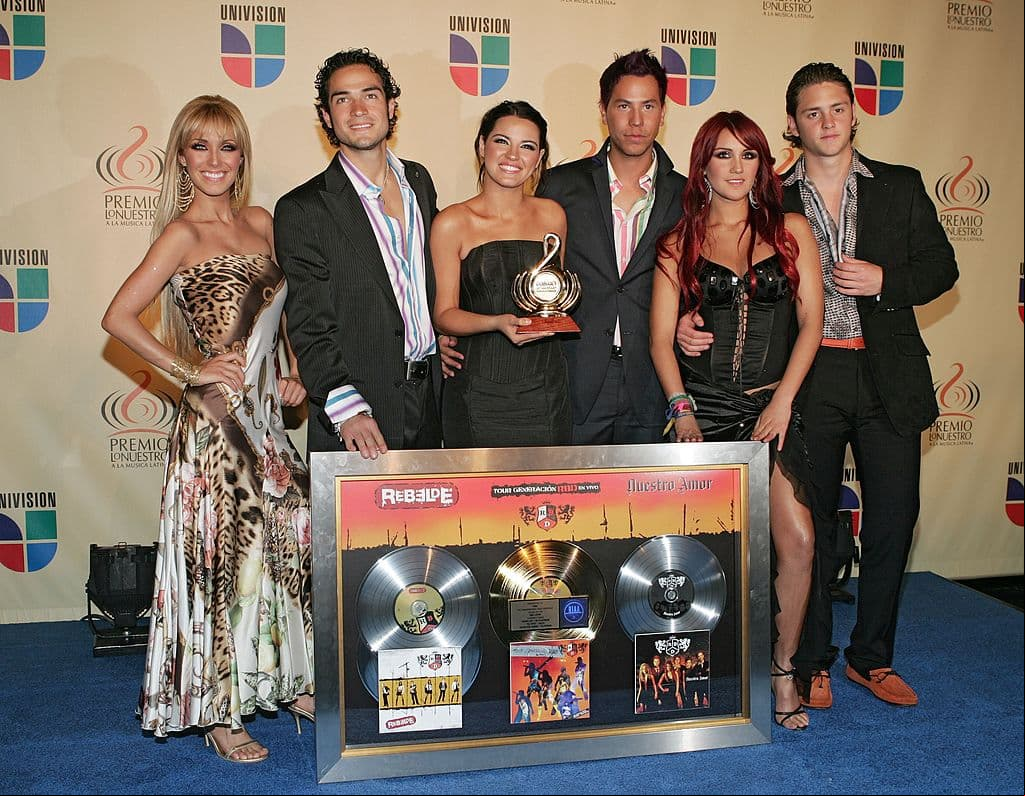 RBD grabó seis álbumes, materiales discográficos con los que consiguieron discos de oro, platino y diamante.
