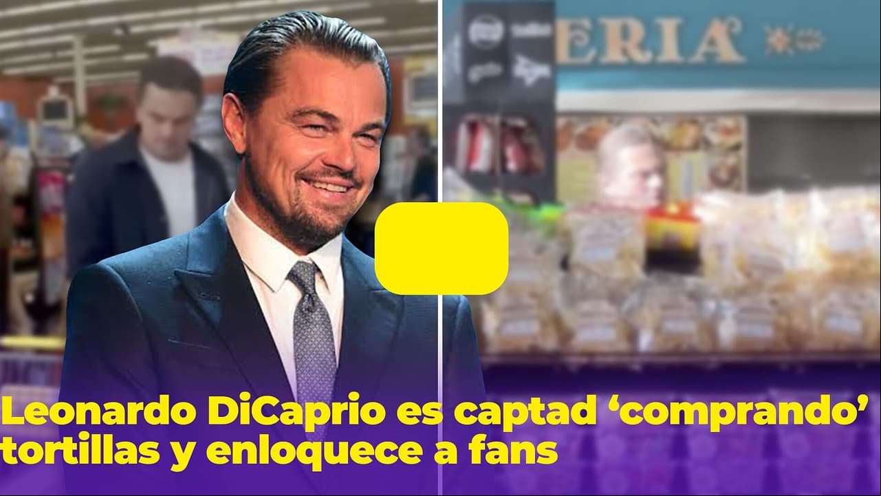 Leonardo DiCaprio es captado ‘comprando’ tortillas y enloquece a latinos: “¿Ya es mexicano?”