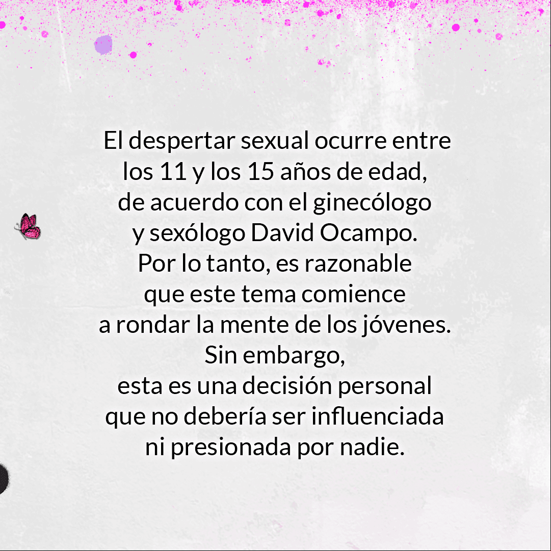 No importa si son tus mejores amigos, tus primas o tus vecinas. Nadie tiene el derecho de forzarte a hacer algo que no quieres o para lo que aún no te sientes preparada.