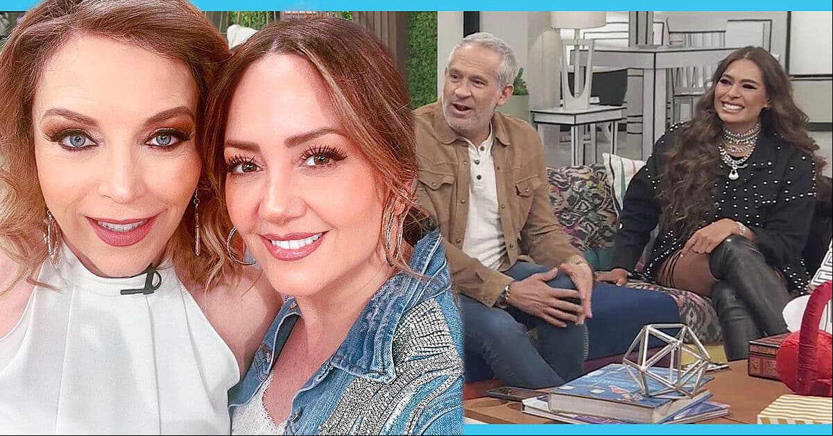 Laura Flores le hace tierna confesión a Andrea Legarreta y Galilea se conmueve