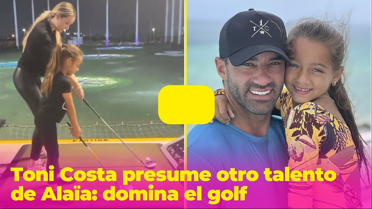 Toni Costa presume otro talento de Alaïa, domina el Golf y hasta termina dando las instrucciones