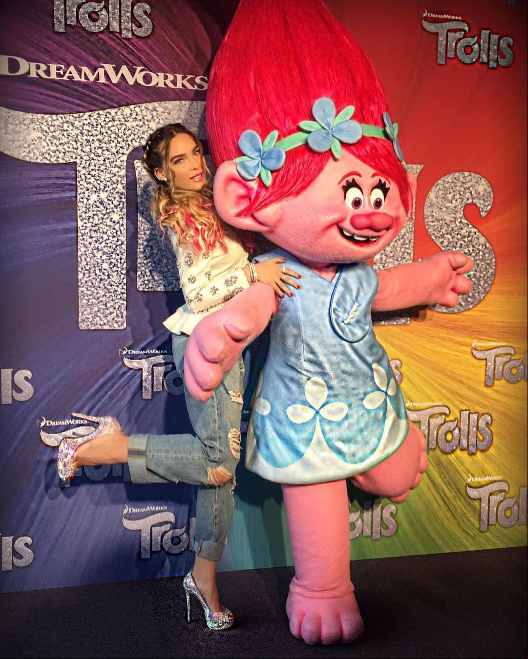 Belinda ha prestado su voz para diversos personajes de películas animadas, como: 'Despereaux: Un pequeño gran héroe','Trolls' y 'Tadeo, el Explorador perdido'.