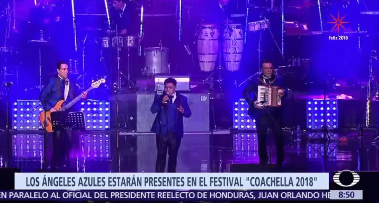 Los Ángeles Azules en el Festival Coachella 2018