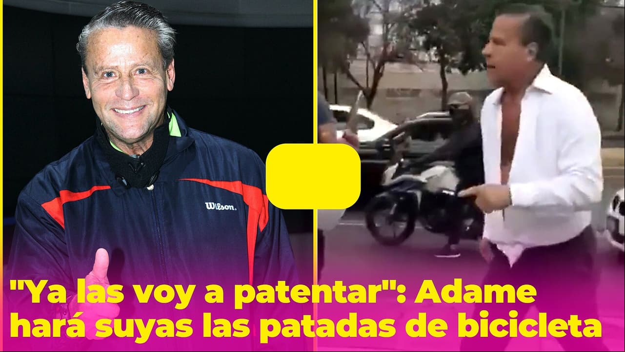 ''Ya las voy a patentar'': Adame hará suyas las patadas de bicicleta