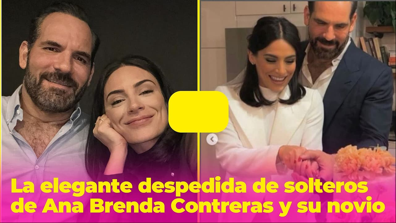 Ana Brenda Contreras tuvo una elegante despedida de soltera: usó dos outfits diferentes