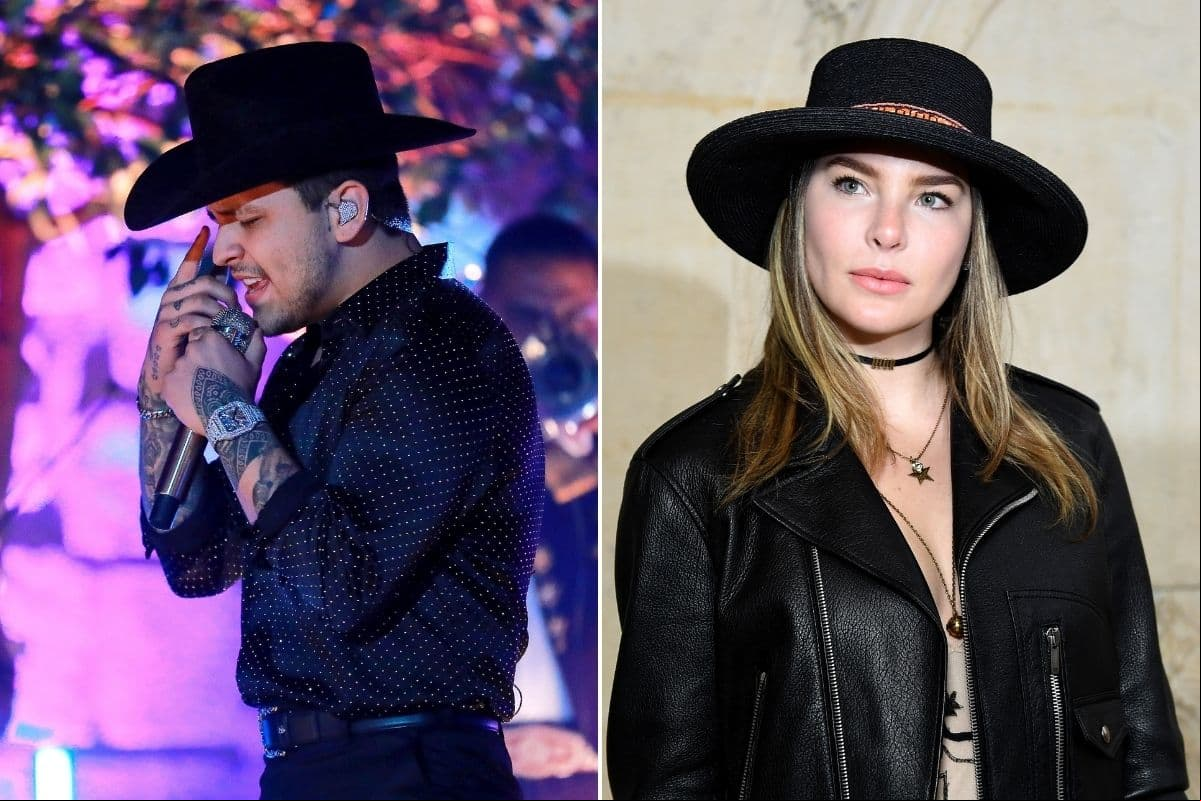 Christian Nodal da adelanto de canción y fans creen que es para Belinda