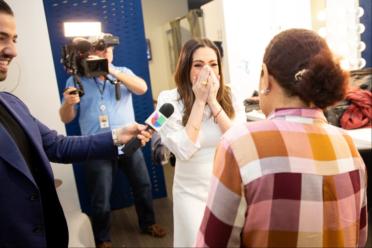 “Ella era la señal que pedí”: Michelle Galván se reencuentra con la mujer que fortaleció su fe