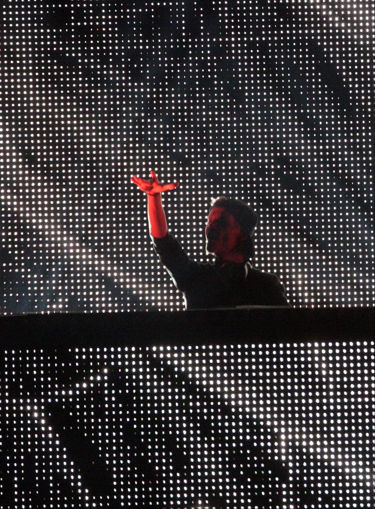 Avicii en concierto en Nueva York en 2014