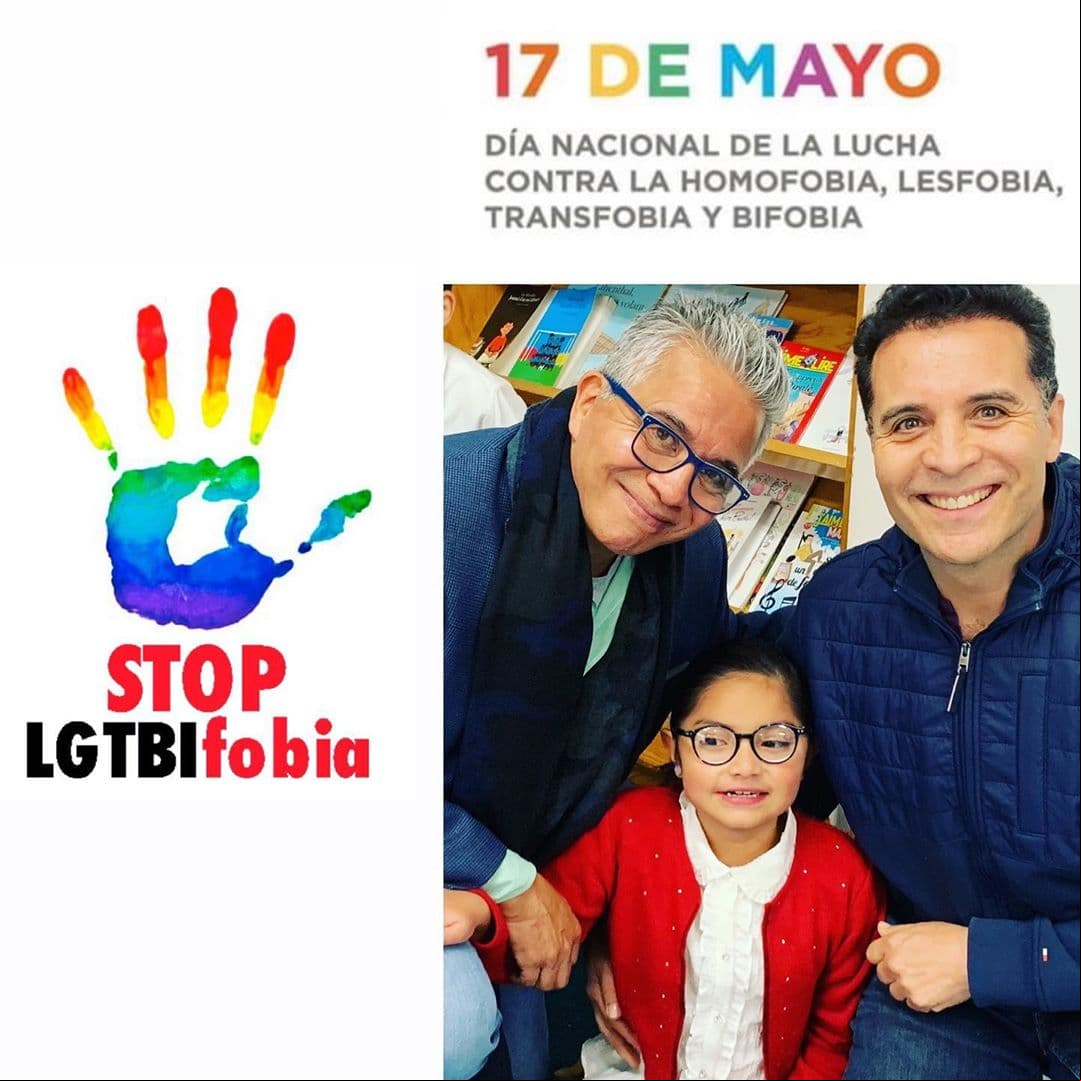 La lucha de Félipe Nájera no sólo ha sido en los medios, el actor ha dado la batalla legal para hacer realidad su sueño de ser padre y tener una familia homoparental, y afortunadamente, lo consiguió. Su mensaje es importante porque pega en uno de los puntos que aún cuestan vidas en este país: la violencia y el rechazo a la adopción de parejas del mismo sexo.