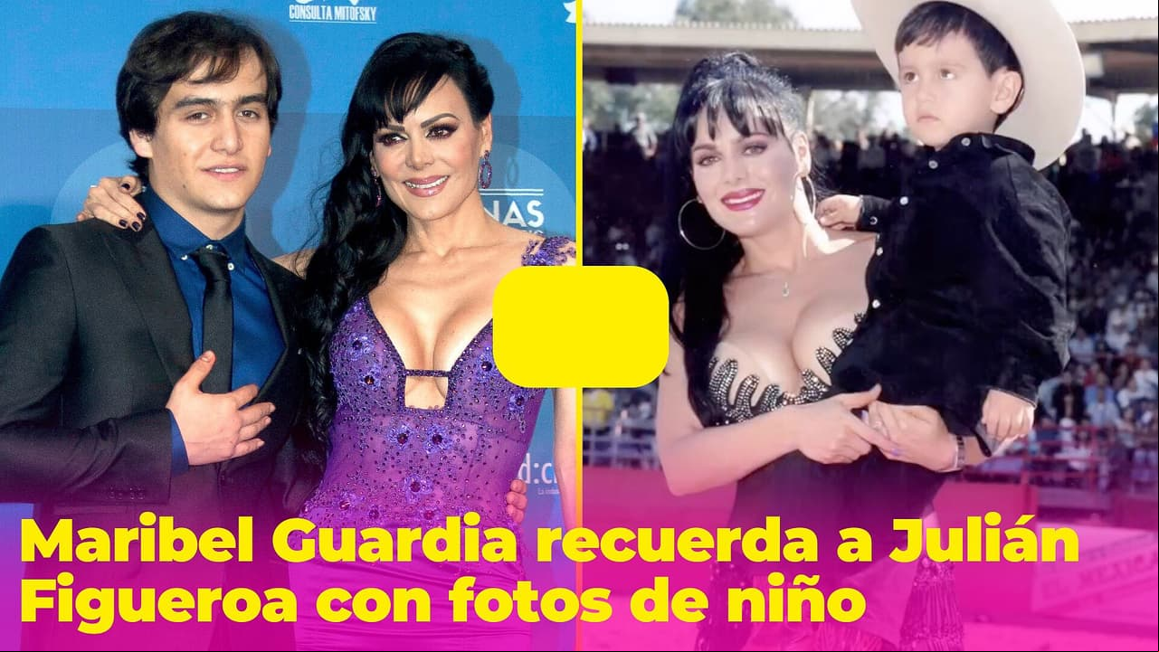 Maribel Guardia recuerda a Julián Figueroa con tiernas fotos de cuando era niño