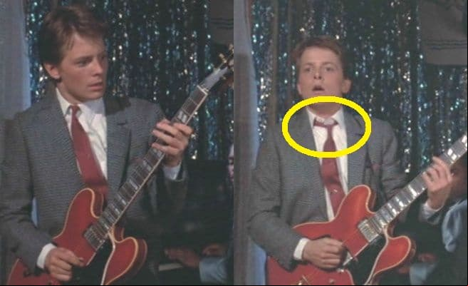 Hay un error en el vestuario de Michael J. Fox