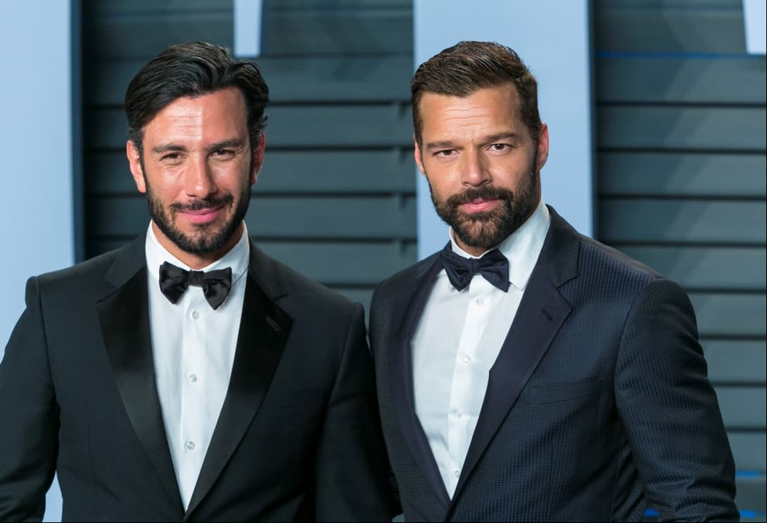 Esposo de Ricky Martin exhibe que su hijo menor es el clon del cantante