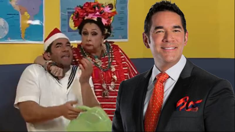 El día que Eduardo Santamarina apareció en ‘La escuelita’ y recibió reglazos de la maestra Canuta