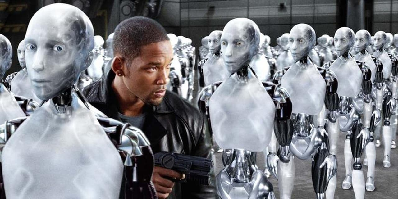 Will Smith en la película 'Yo, Robot'