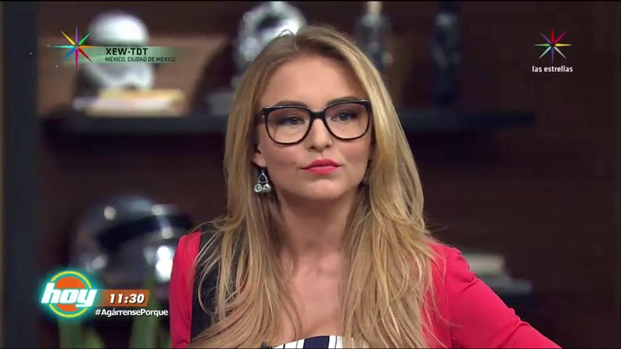 Angelique Boyer la nueva alumna de La Clase de Hoy