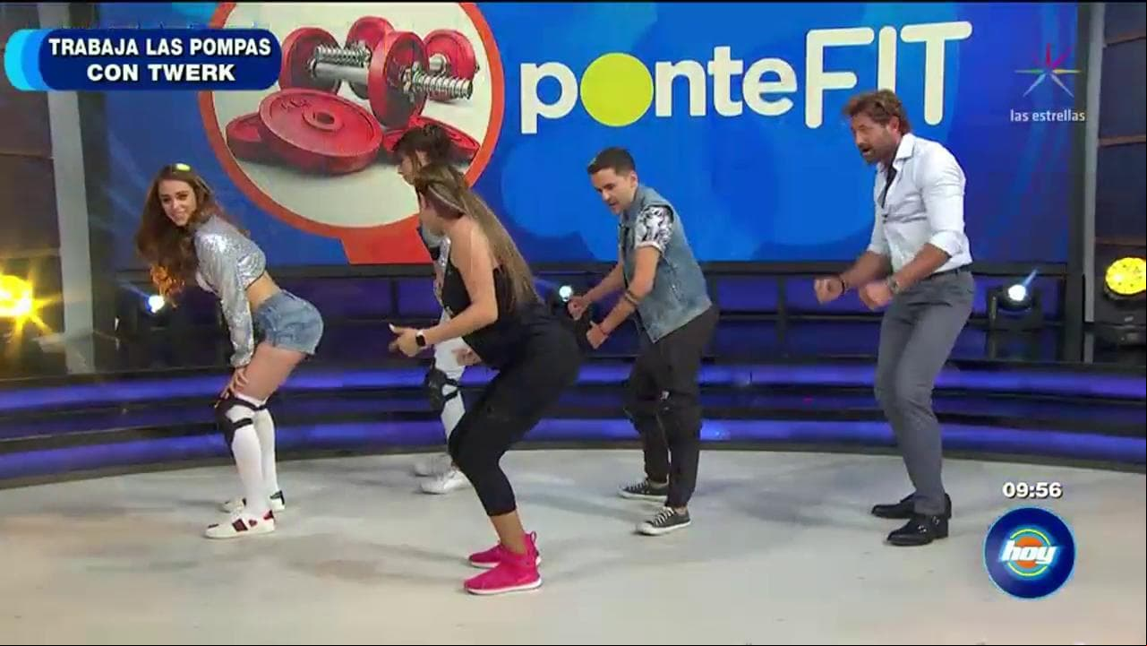 ¡Twerking para trabajar los glúteos!