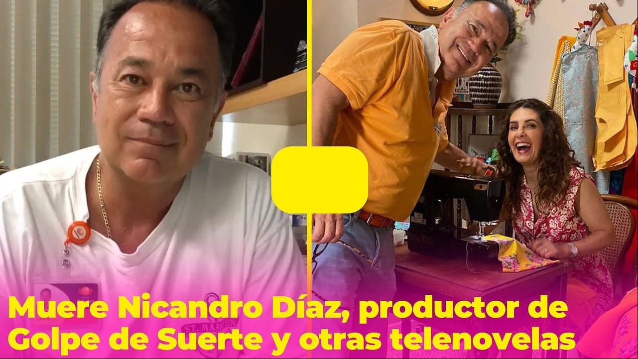 Fallecimiento de Nicandro Díaz deja luto en las telenovelas: así hablaba sobre la muerte