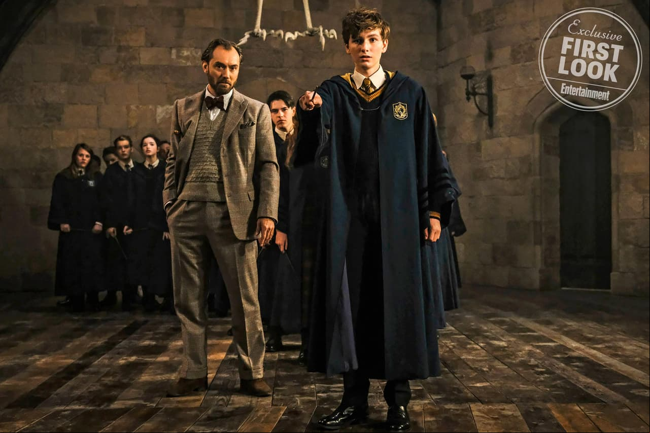 'Albus Dumbledore' y 'Newt Scamander' en el spin-off de 'Harry Potter'