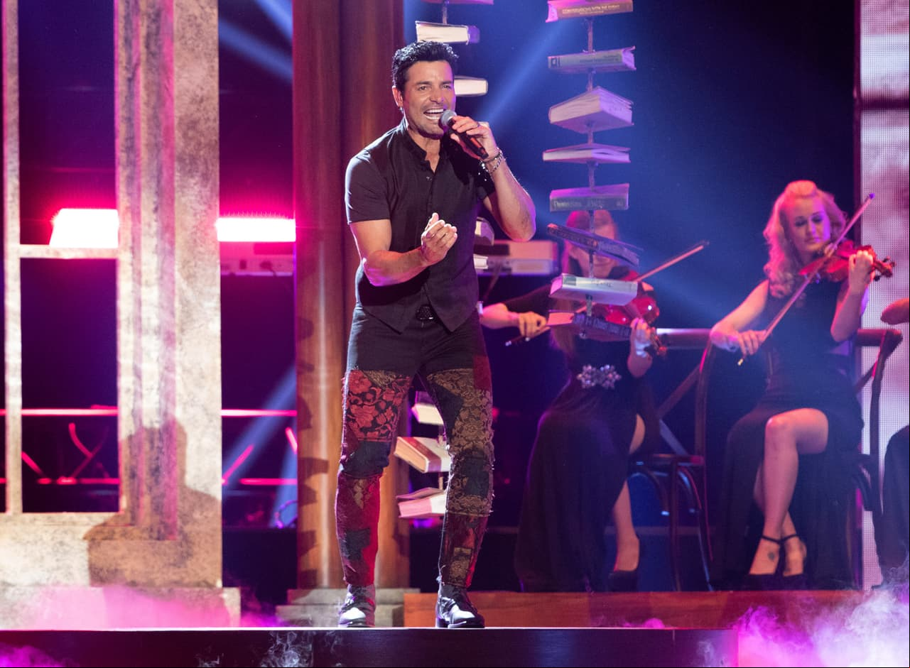 Chayanne en los Premios Billboard Latin Music en 2018