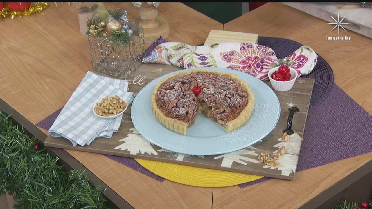 ‘TARTA DE NUEZ’: Prepara este delicioso postre para Navidad