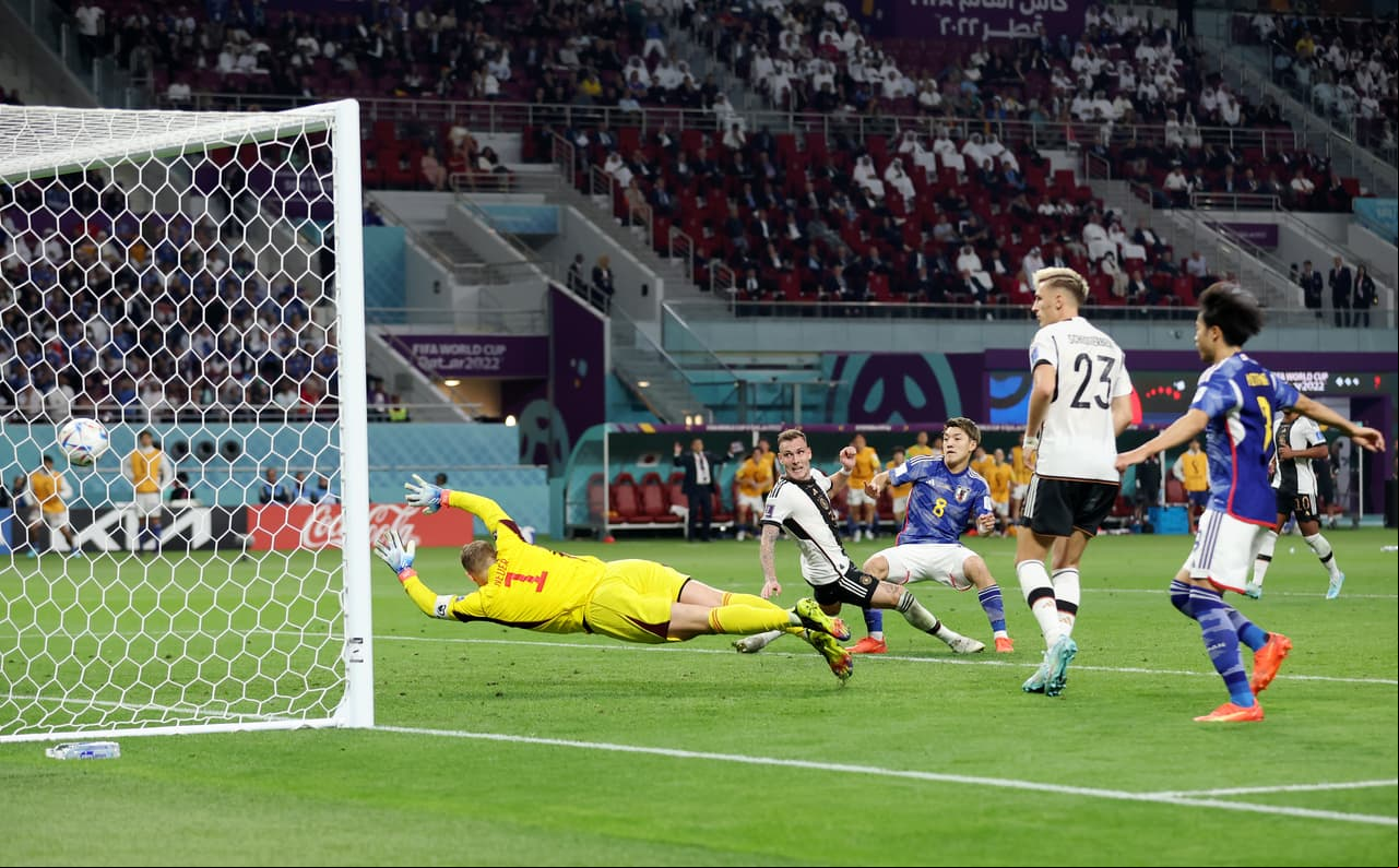Japón logró llevarse la victoria ante Alemania en un partido que empezaron perdiendo.