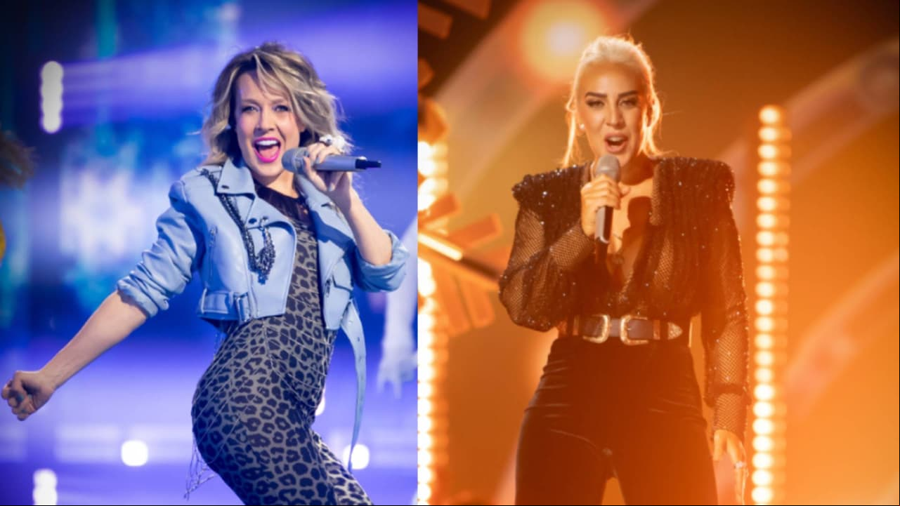 Fey y Mónica Naranjo le ponen la onda noventera al duelo final de “¿Quién es La Máscara?”