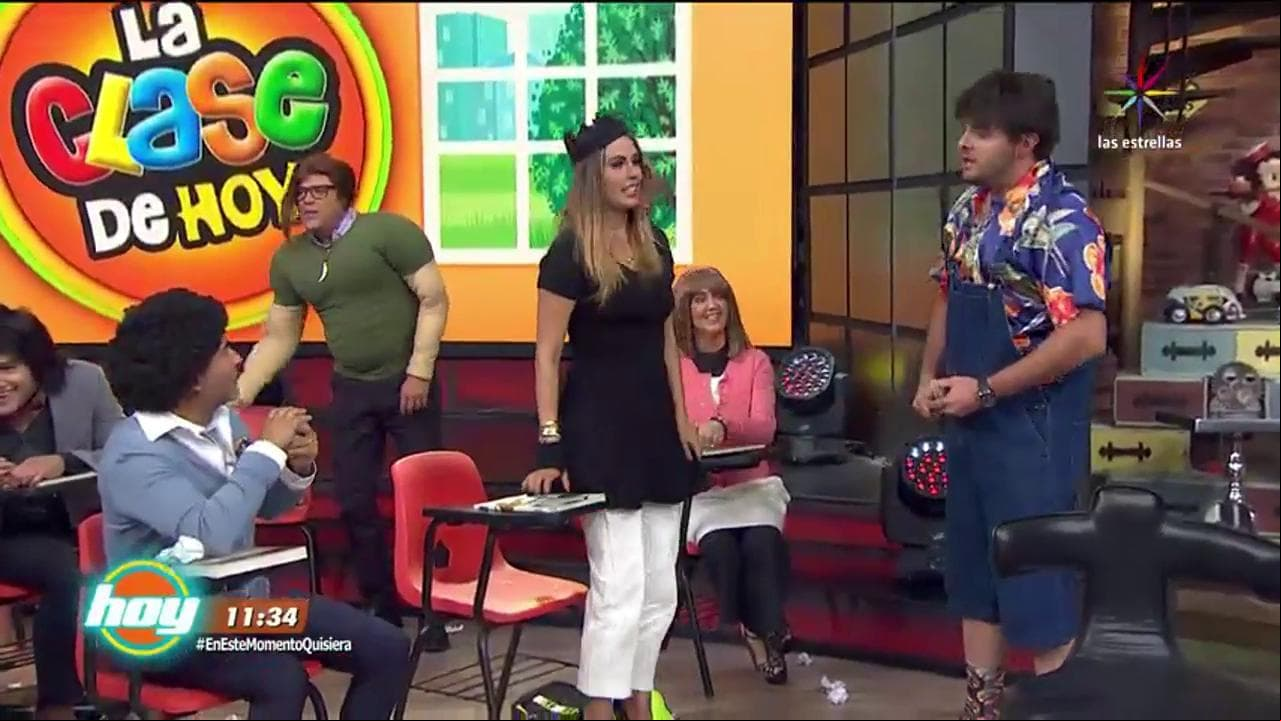 ¡No te pierdas de toda la diversión en La Clase de Hoy!