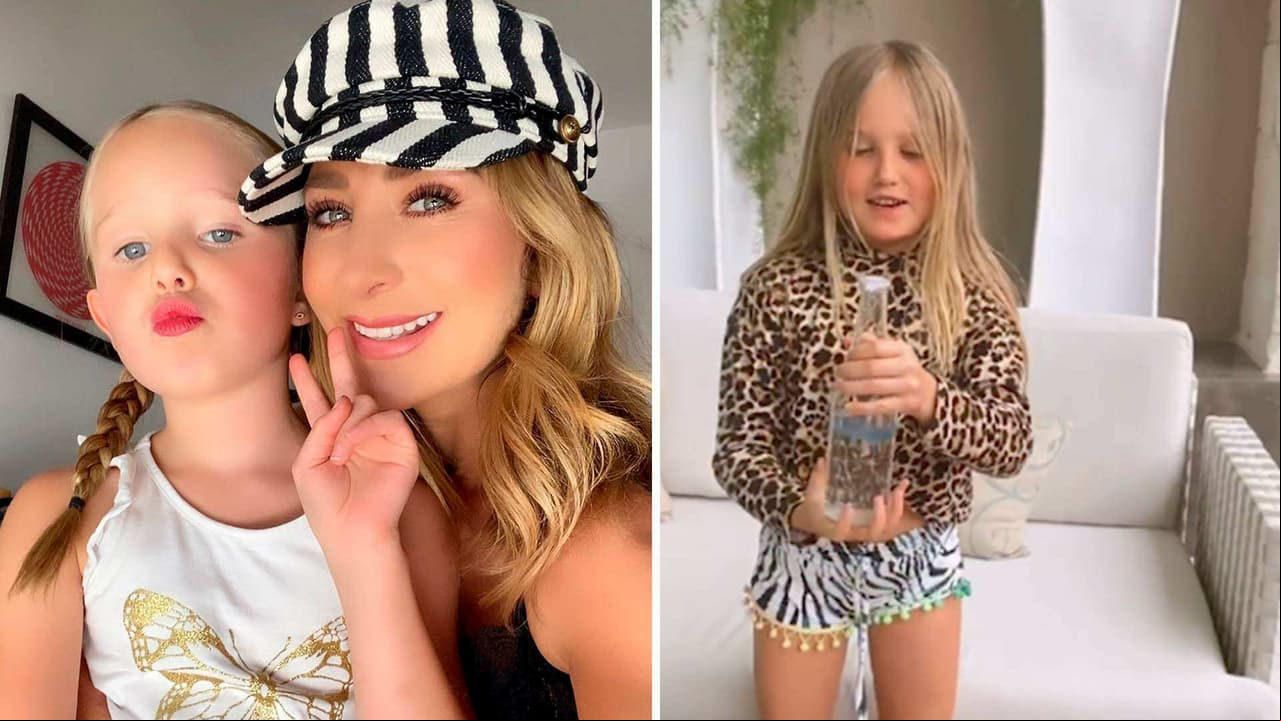 ¡A un lado David Copperfield!: Geraldine Bazán presume que su hija, Miranda, sabe hacer impactantes trucos de magia