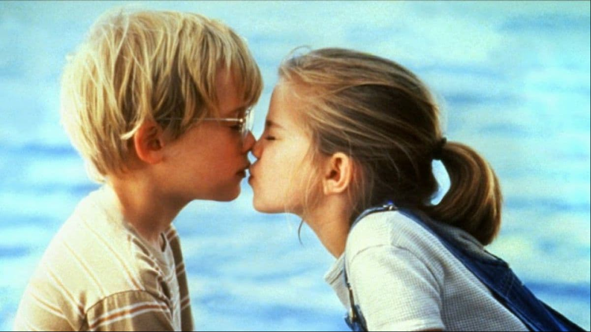 'Vada' y su amigo 'Thomas' se besaron por primera vez a los 11 años (FOTO: Columbia Pictures)