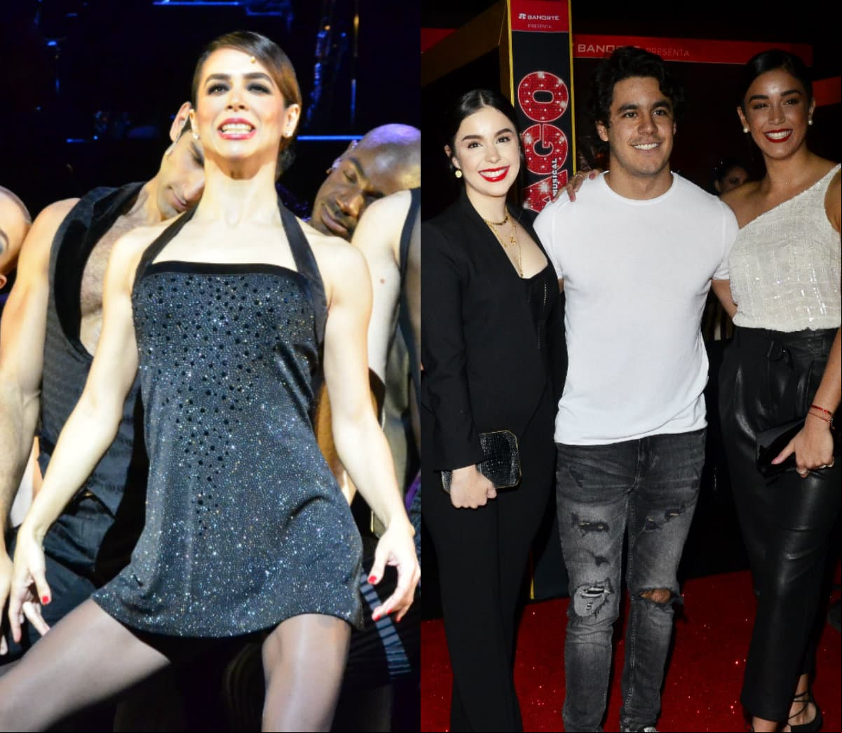 Hijos de Biby Gaytán acaparan la atención durante el debut de la actriz en ‘Chicago’