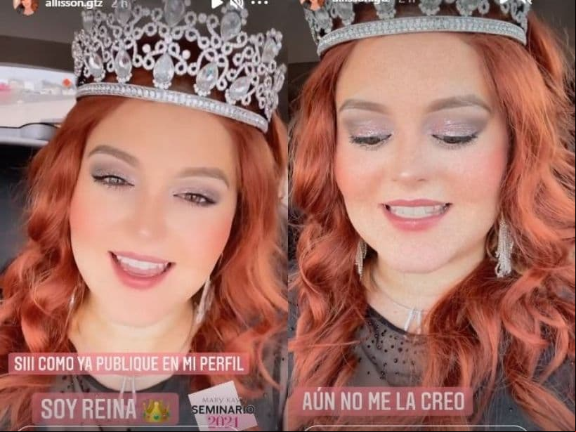 Allisson Lozz se convierte en reina de belleza gracias a su nuevo trabajo.