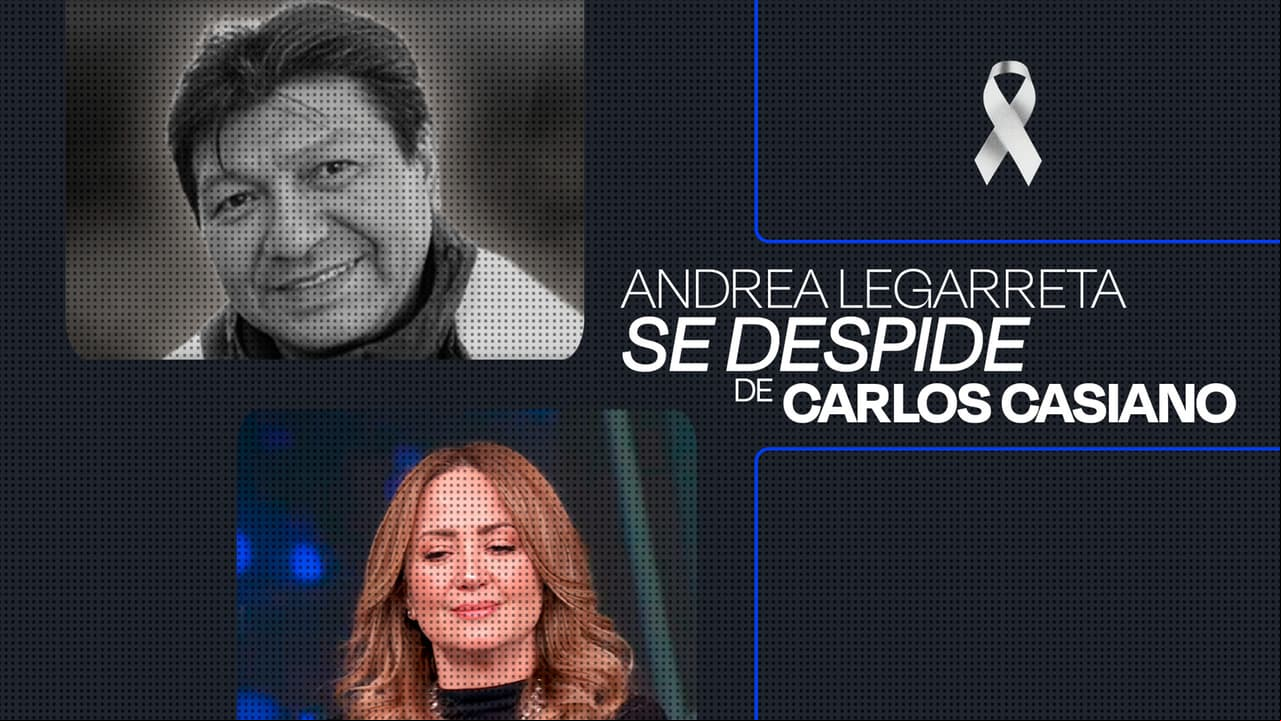 Andrea Legarreta rompe en LLANTO EN VIVO y así DESPIDIÓ a Carlos Casiano
